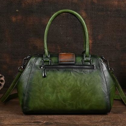 Florina - Bolso de piel con diseño grabado y estampado floral