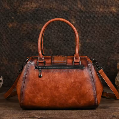 Florina - Bolso de piel con diseño grabado y estampado floral