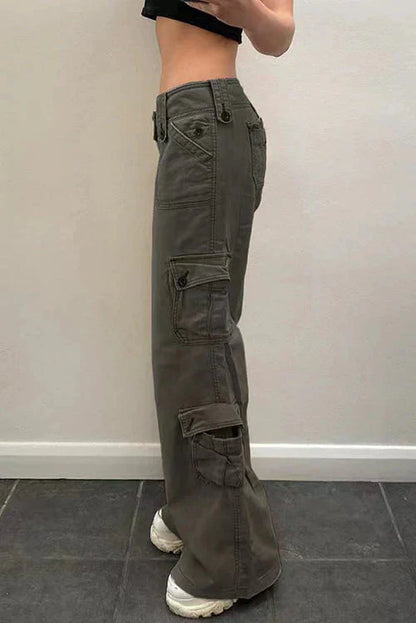 Elena – Pantalón vaquero estilo retro con bolsillos