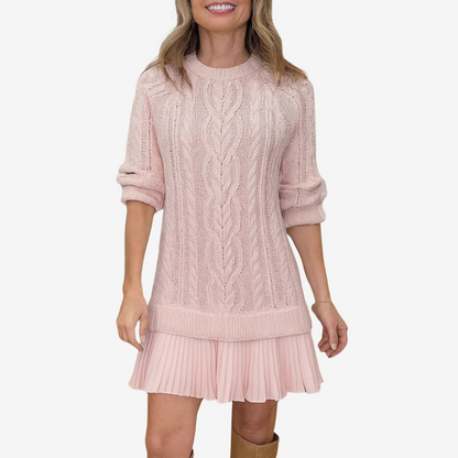 Vestido de Punto 2 en 1 Gaëlle | El Look Preppy Perfecto para el Otoño
