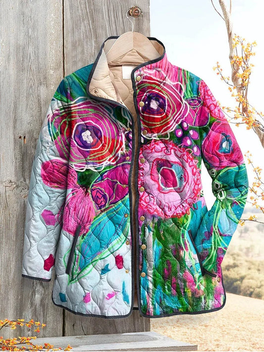 Ariana | Chaqueta Femenina Elegante con Diseño Floral