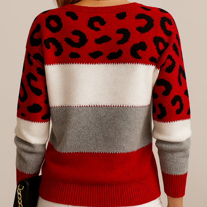 🐆 Carmen | Jersey Léopard Élégance