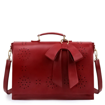 Bernadette – Mochila de hombro con detalle de lazo