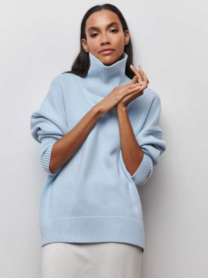 Cema – Jersey oversize con cuello alto