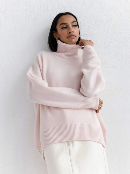 Cema – Jersey oversize con cuello alto