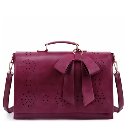 Bernadette – Mochila de hombro con detalle de lazo