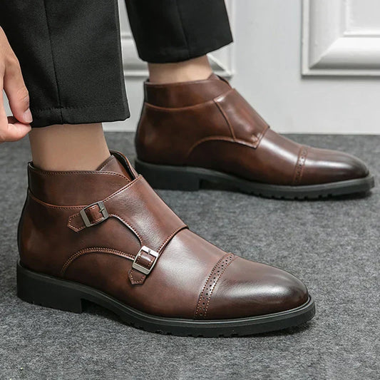 Émile | Botines sofisticados con doble hebilla