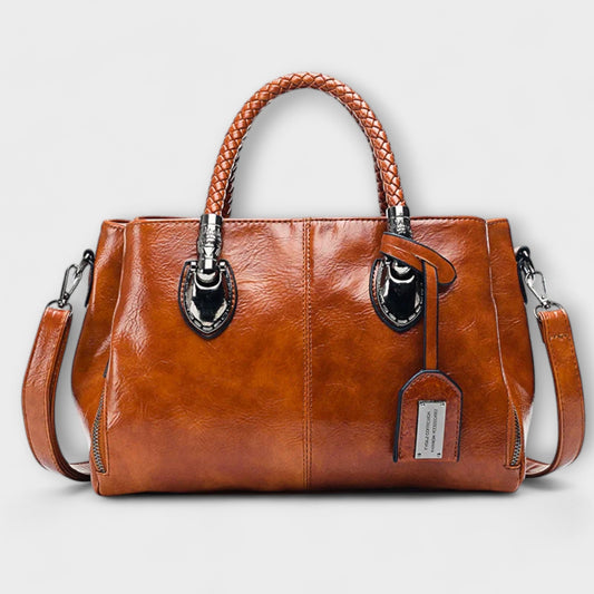 Lyrielle - Sofisticada Mochila de Yoga de Cuero
