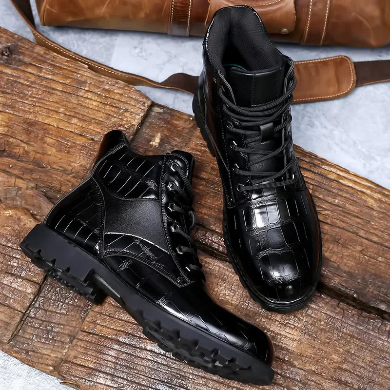 Marceau | Botines de lujo con diseño texturizado