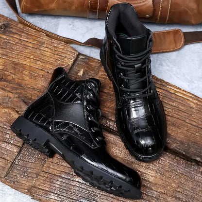 Marceau | Botines de lujo con diseño texturizado