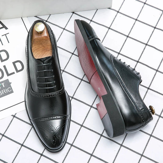 Édouard | Zapatos Richelieu de punta recta con un estilo clásico y atemporal