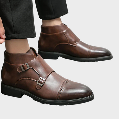 Émile | Botines sofisticados con doble hebilla