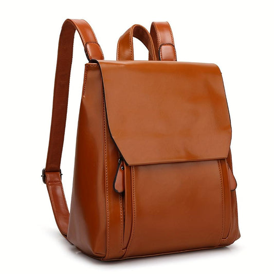 Hannelore – Mochila Vintage con Diseño Acolchado y Asa de Mano