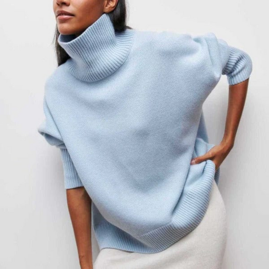 Cema – Jersey oversize con cuello alto