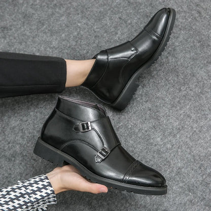 Émile | Botines sofisticados con doble hebilla