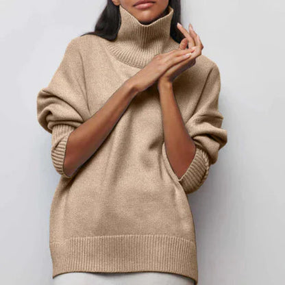 Cema – Jersey oversize con cuello alto