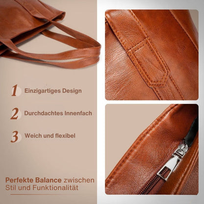 Klara - Clásico bolso bandolera de cuero