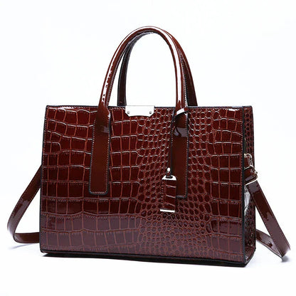 Luna™ | Bolso estampado de cocodrilo