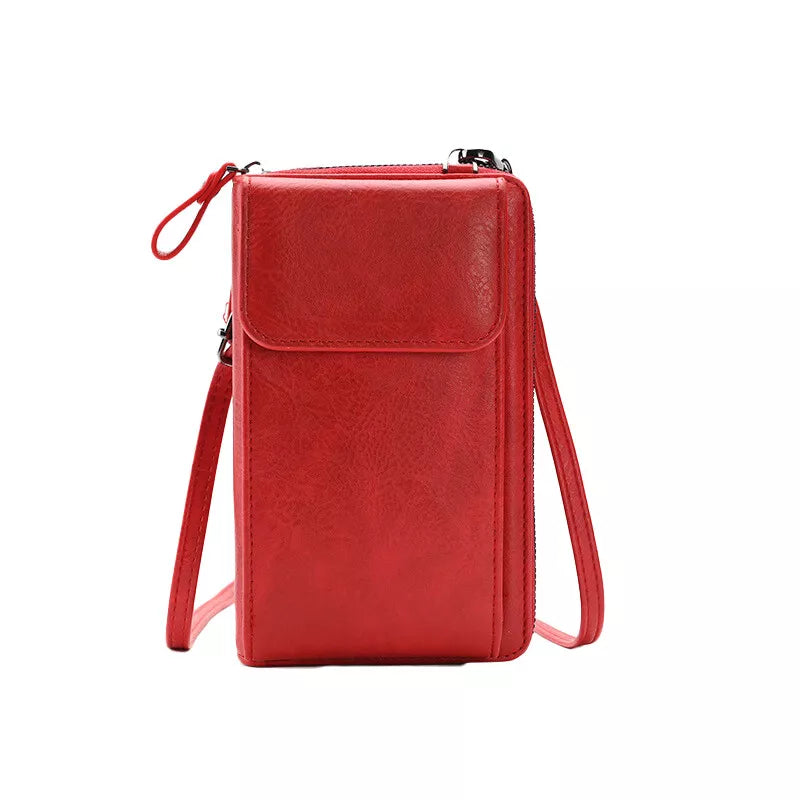 Clara - Elegante Bolso de Mano de Cuero